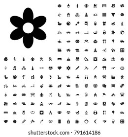 Flower icon illustration isolated vector sign symbol. baby icons vector set.