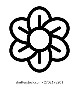 Icono de flores ilustración Vector diseño Plantilla