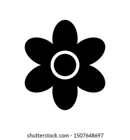 Flower icon isolated on white background. Flower icon trendy and modern symbol for graphic and web design.