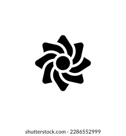 Flower icon, isolated Flower sign icon, vector illustration