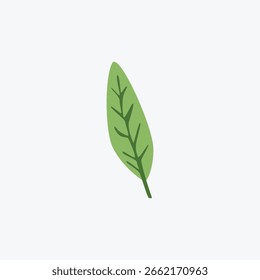 Ícone De Flor Com Vetor De Folhas