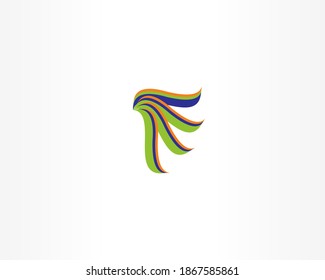 Flower icon logo design template