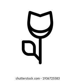 flower icon or logo isolated sign symbol vector illustration - high quality black style vector icons
