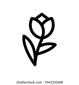 flower icon or logo isolated sign symbol vector illustration - high quality black style vector icons
