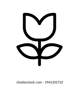 flower icon or logo isolated sign symbol vector illustration - high quality black style vector icons
