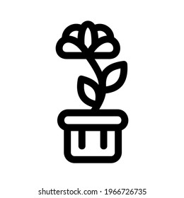 flower icon or logo isolated sign symbol vector illustration - high quality black style vector icons
