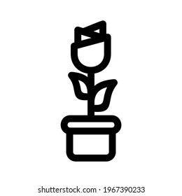 flower icon or logo isolated sign symbol vector illustration - high quality black style vector icons
