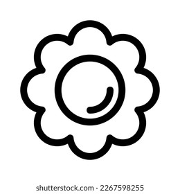 flower icon or logo isolated sign symbol vector illustration - high quality black style vector icons
