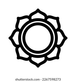 flower icon or logo isolated sign symbol vector illustration - high quality black style vector icons
