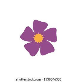 flower icon logo vector illustration