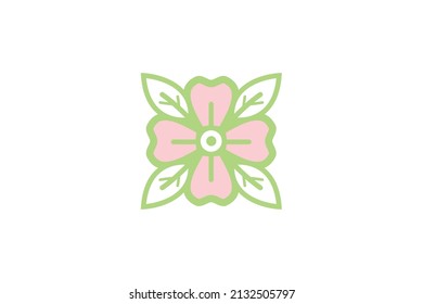 Flower Icon Logo. Flower icon vector Vector illustration can be used for web and mobile graphic design, logo, eps10