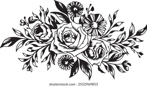 Flower icon logo vector illustration