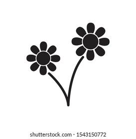 Flower icon ,nature icon vector summer illustration 