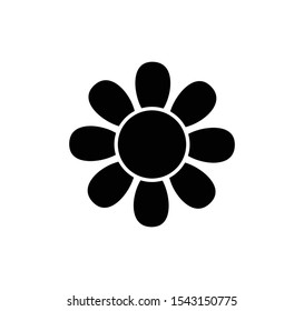 Flower icon ,nature icon vector summer illustration 