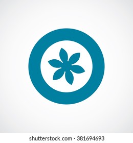 flower icon, on white background
