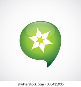 flower icon, on white background