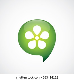 flower icon, on white background