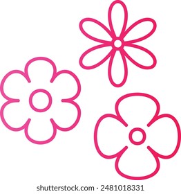 Flower Icon - Representing Beauty, Nature, and Blossoming New Beginnings