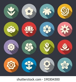 Flower Icon Set