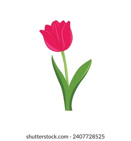 Blumensymbol. Set von dekorativer Rose. Vektorrose einzeln auf Weiß
