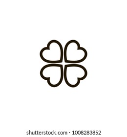 flower icon. sign design