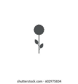 flower icon. sign design