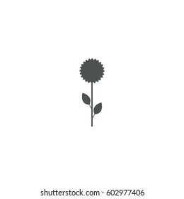 flower icon. sign design