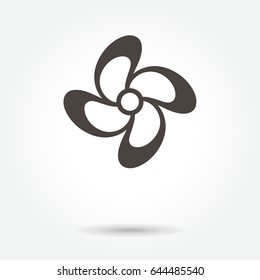 flower icon. sign design vector. illustration. on white background. logo