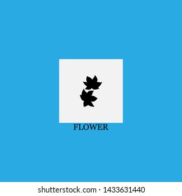 flower icon sign signifier vector