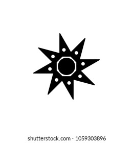 Flower icon. Simple element illustration. Flower symbol design template. Can be used for web and mobile on the white background