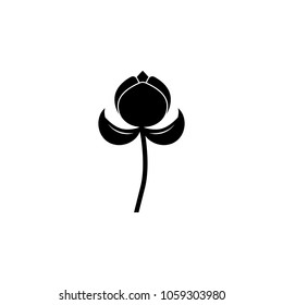 Flower icon. Simple element illustration. Flower symbol design template. Can be used for web and mobile on the white background