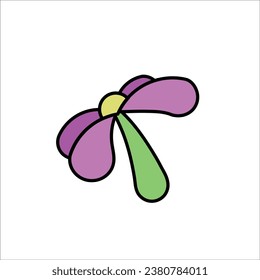 Flower icon stock vector illustration