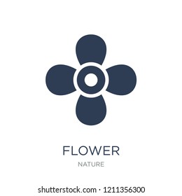 Flower icon. Trendy flat vector Flower icon on white background from nature collection, vector illustration can be use for web and mobile, eps10