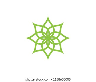 flower icon vector