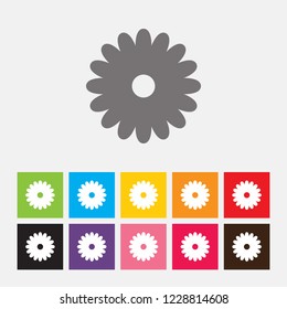 Flower icon - Vector