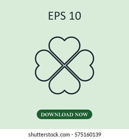 Flower icon vector
