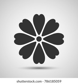 Flower icon - Vector