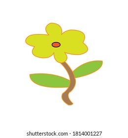 Flower icon vector design illustration