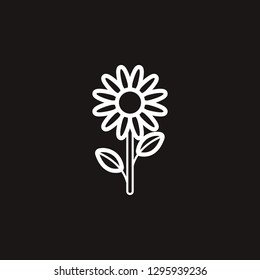 flower icon. flower vector design. sign design