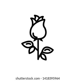 Flower Icon Vector Design Template