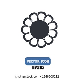 flower icon, flower vector. eps10