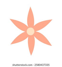 Flower icon vector. Garden illustration sign. Flora symbol or logo.