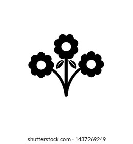 Flower Icon Vector Illustration - Vector