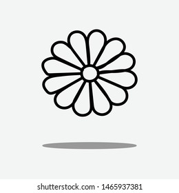 Flower Icon Vector / Illustration