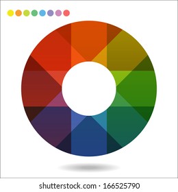 Flower Icon Vector illustration. 