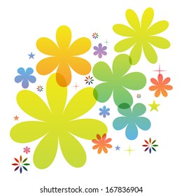 Flower Icon Vector illustration. 