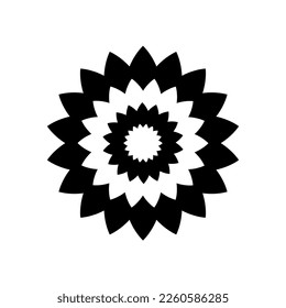 flower flower icon vector illustration 