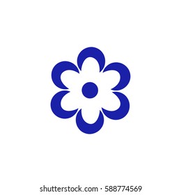 flower icon vector illustration