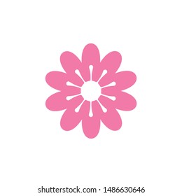 flower icon vector illustration design template