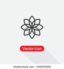 Flower Icon Vector Illustration Eps10